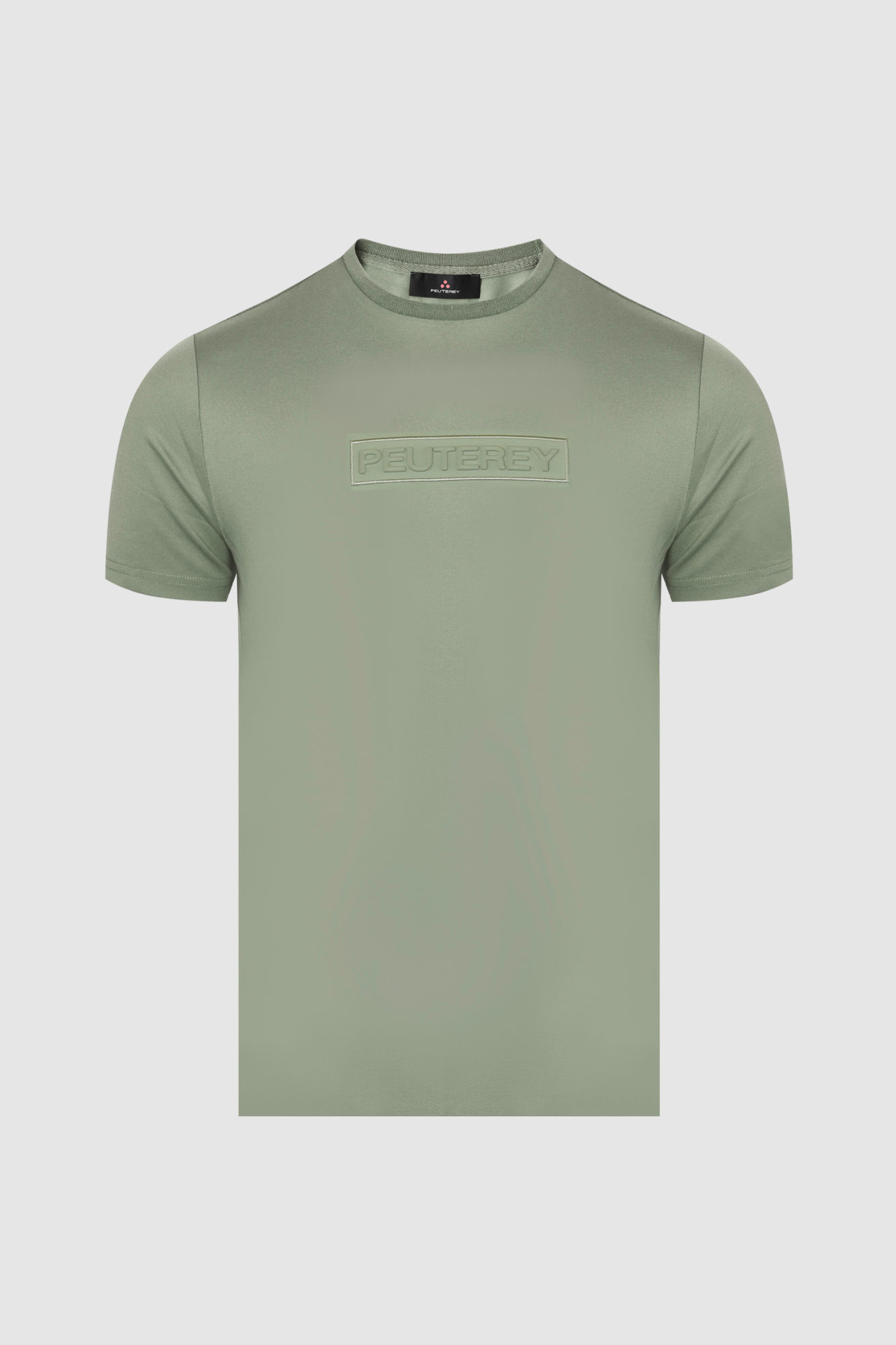Peuterey Zielony T-shirt z logo