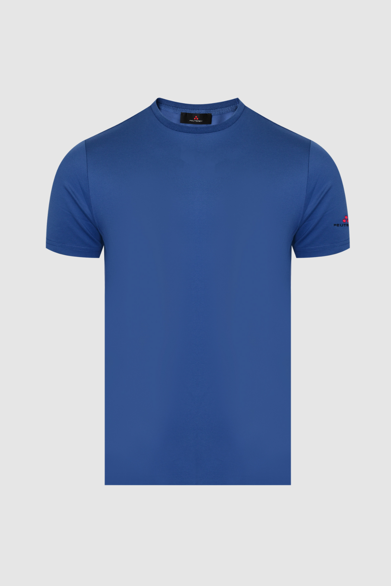 Peuterey niebieski T-shirt z logo