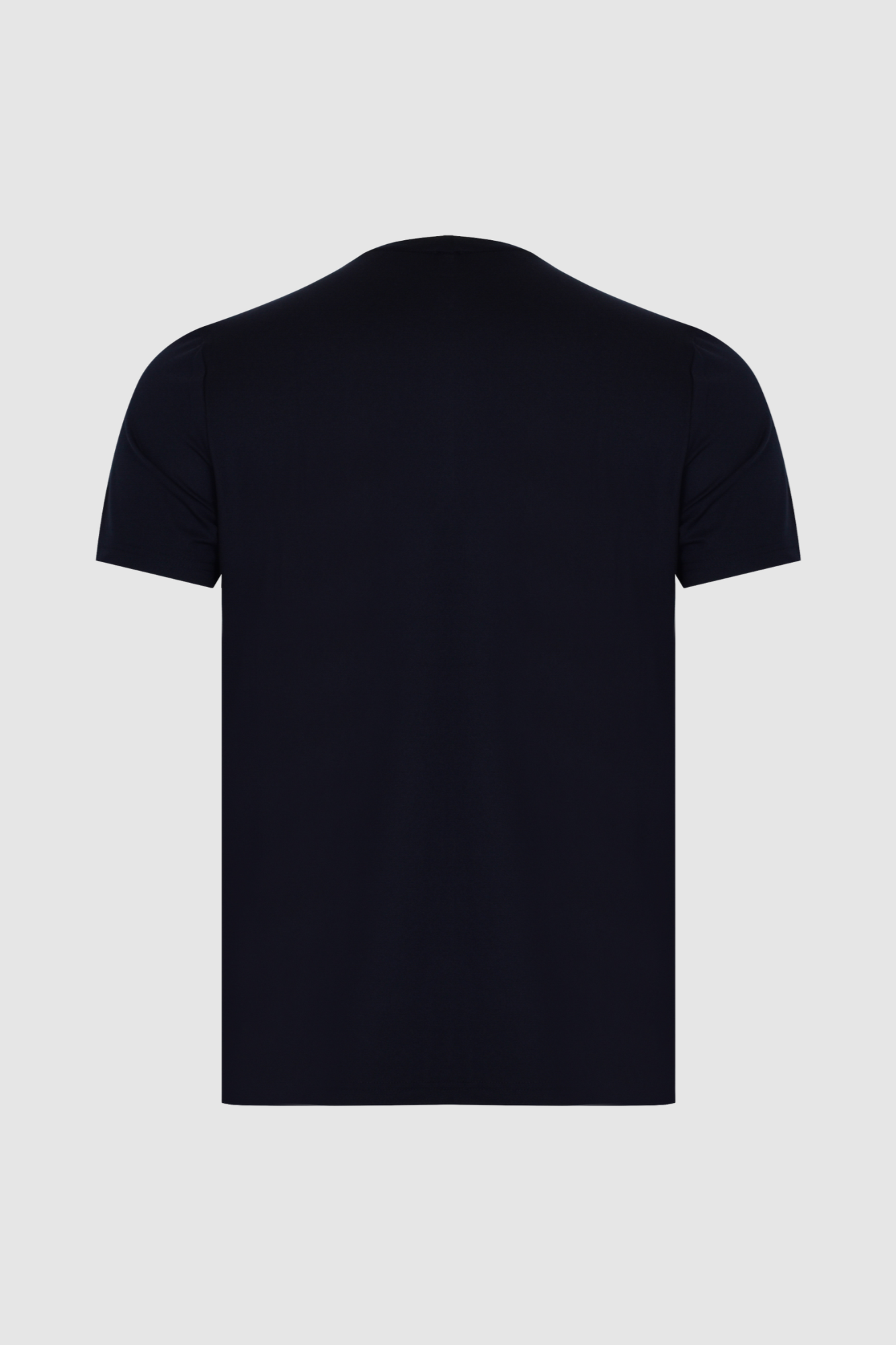 Peuterey granatowy T-shirt z logo
