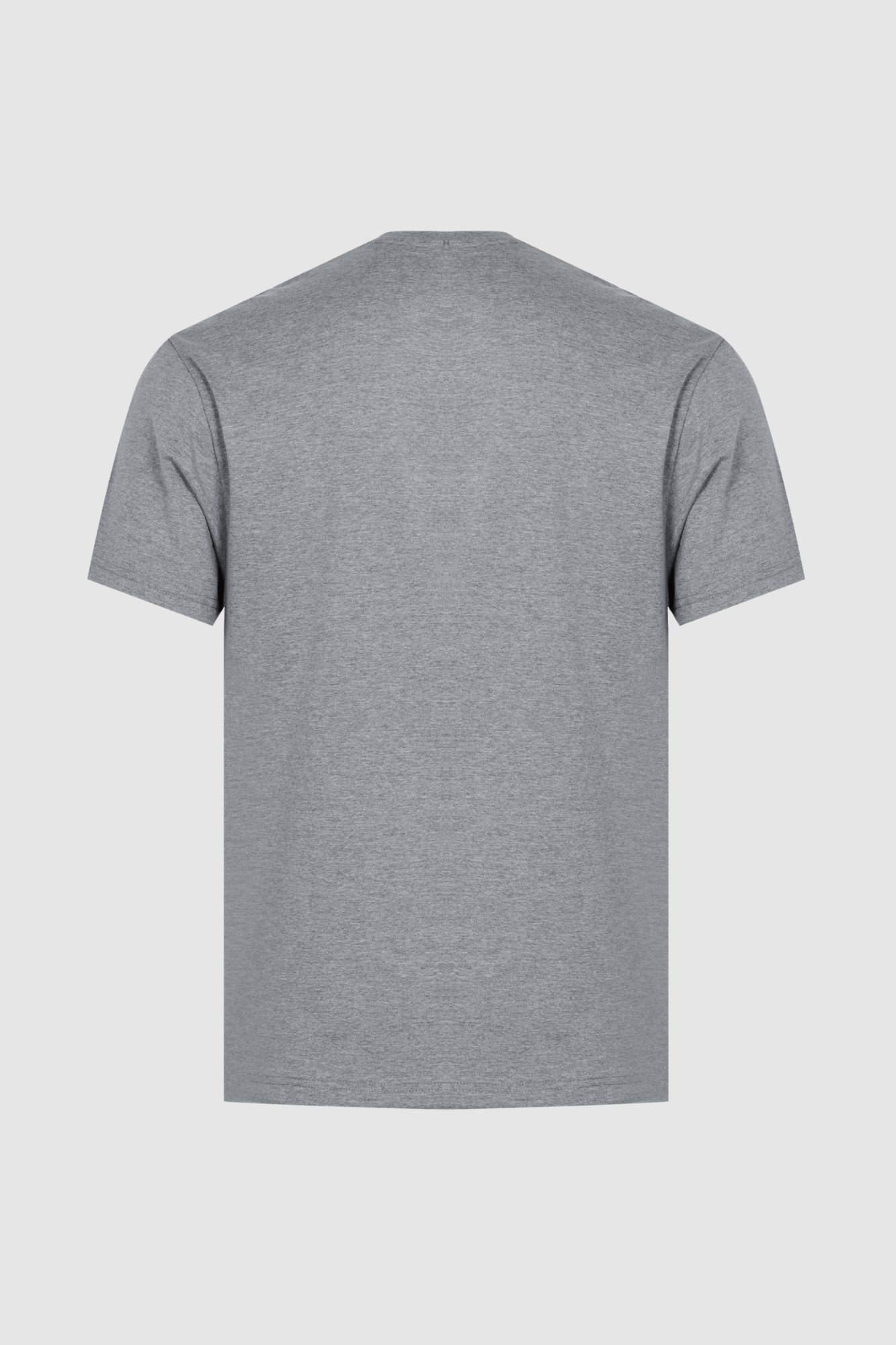 Ungaro szary T-shirt z metalową plakietką