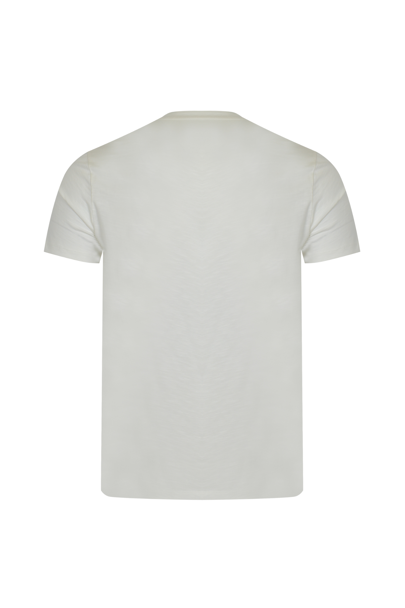 Peuterey biały t-shirt z kieszonką i logo