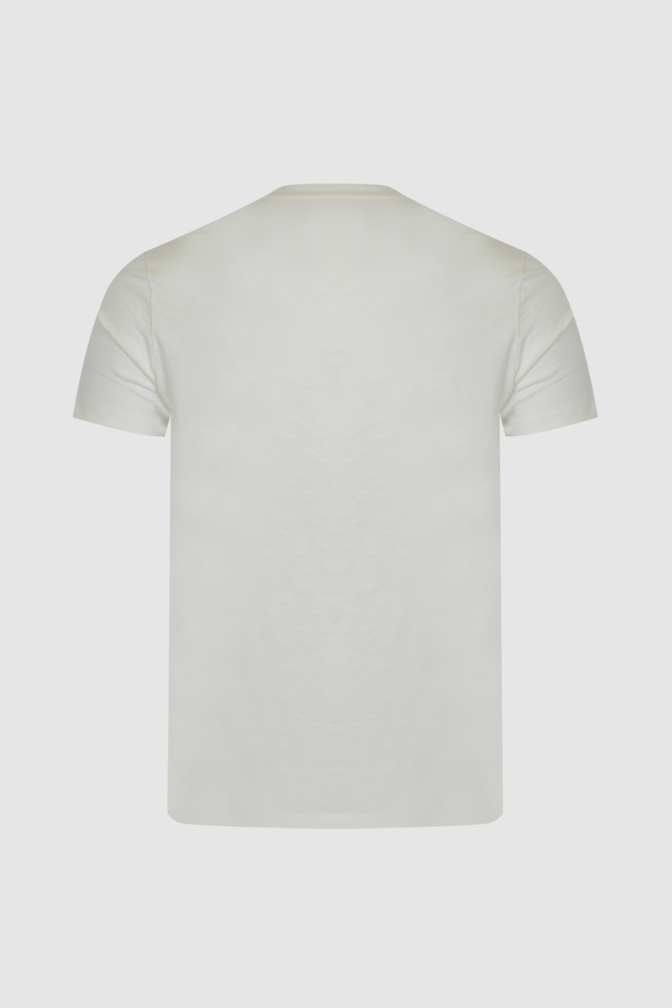 Peuterey biały t-shirt z kieszonką i logo