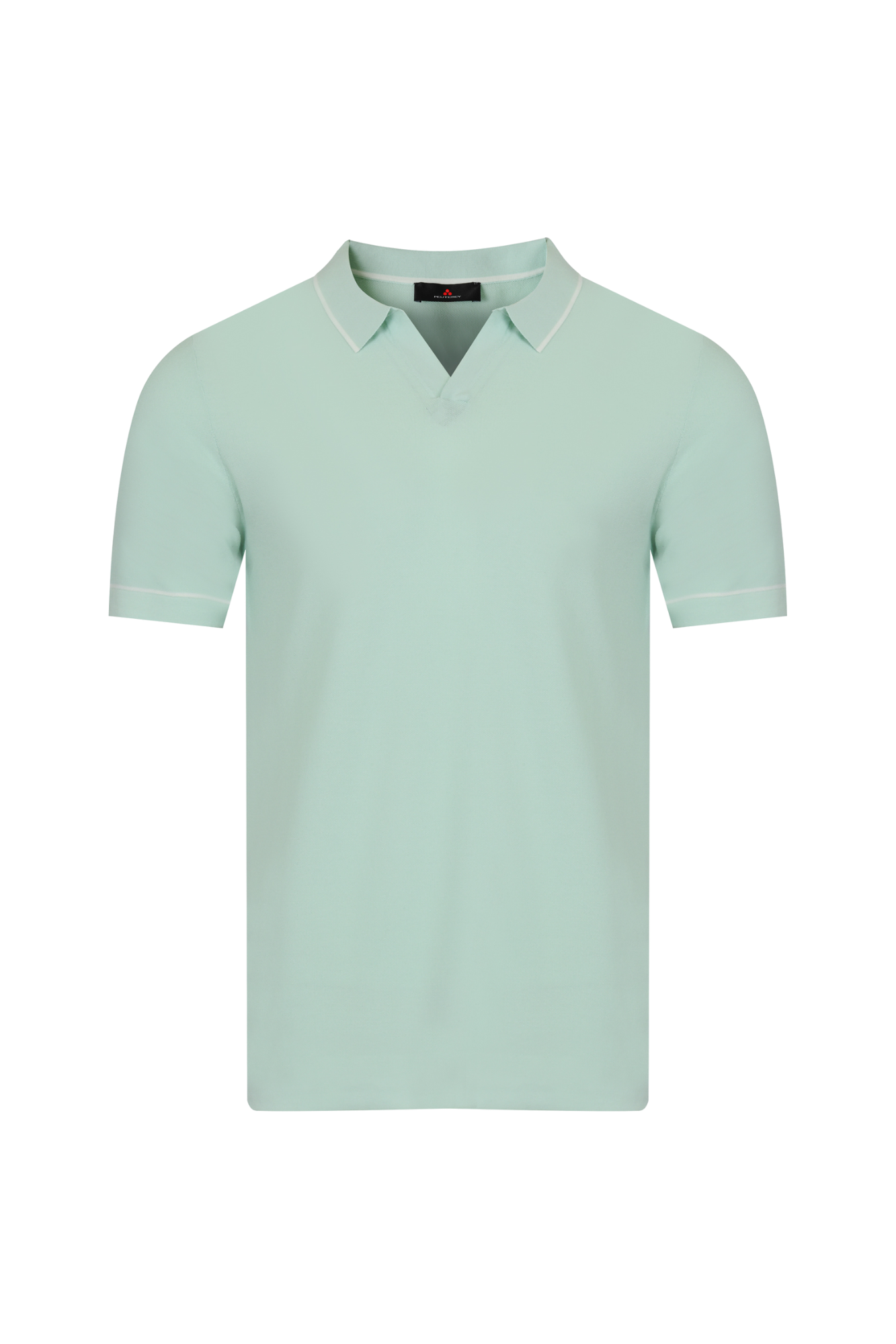 Peuterey miętowe polo stretch