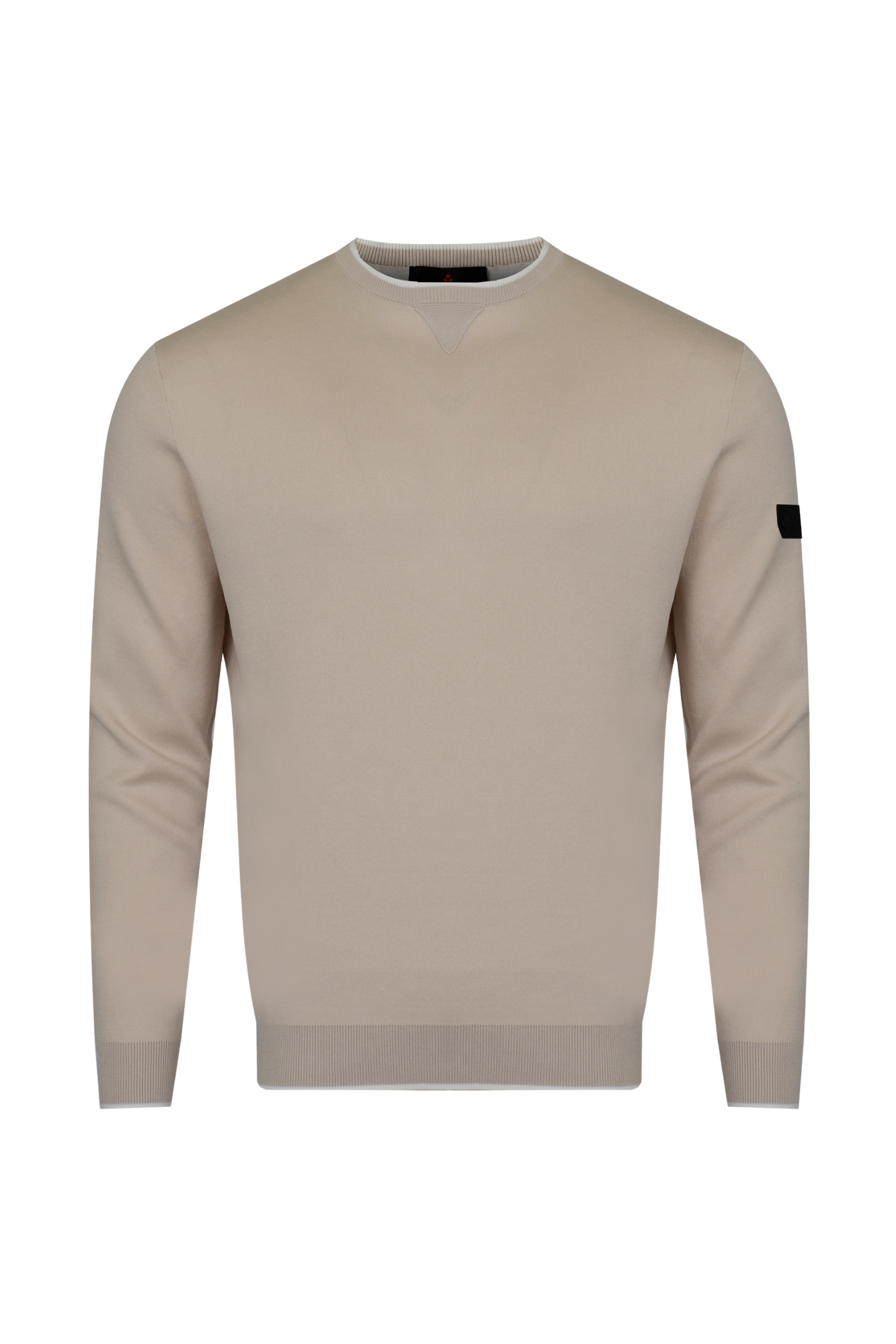 Peuterey beżowy sweter sportowy