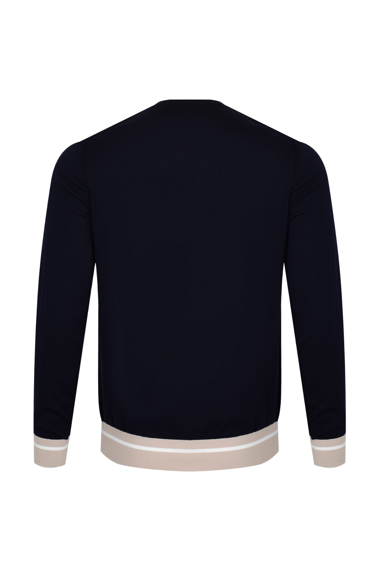 Peuterey granatowy sweter sportowy