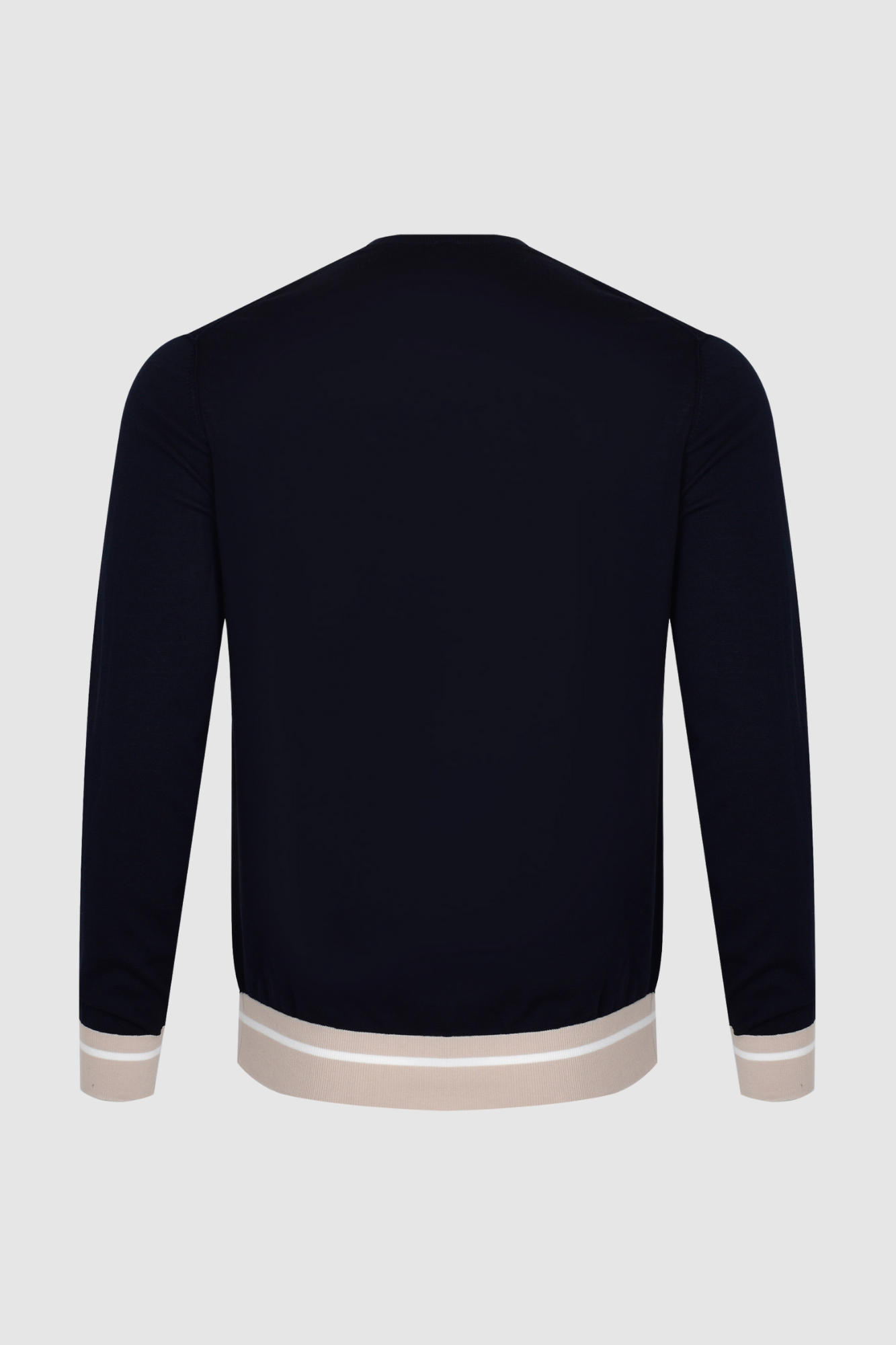 Peuterey granatowy sweter sportowy