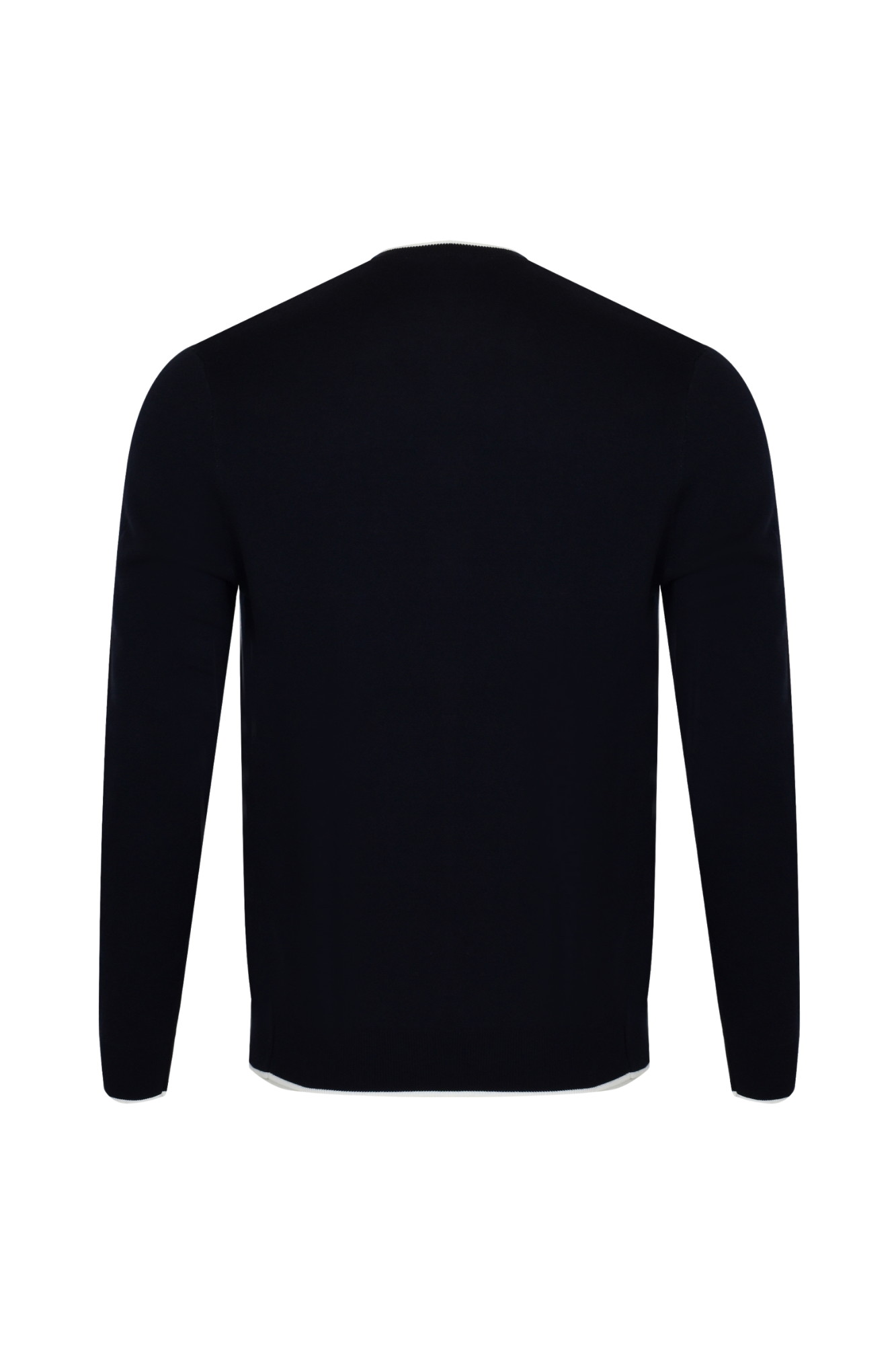 Peuterey granatowy sweter z dzianiny