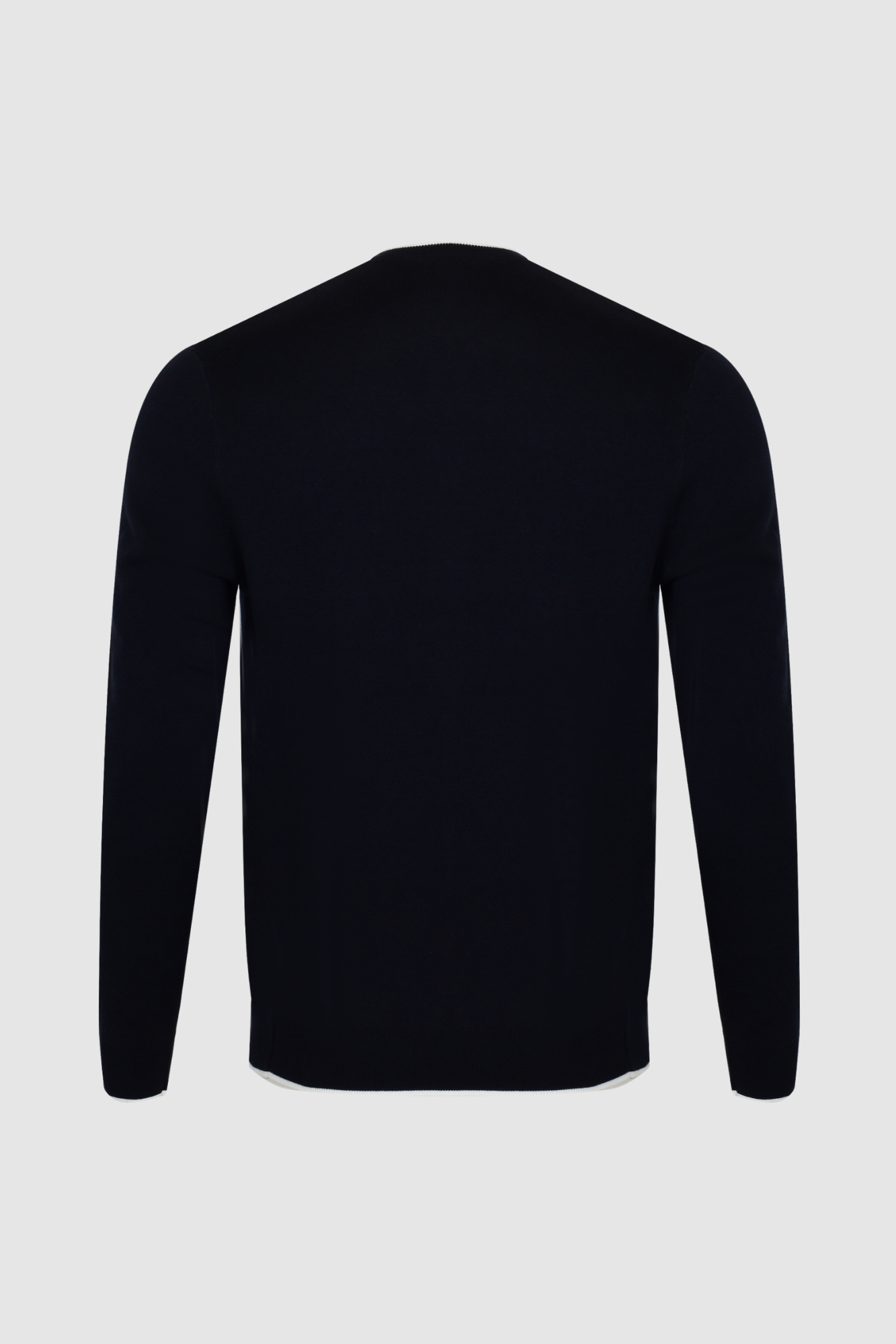 Peuterey granatowy sweter z dzianiny