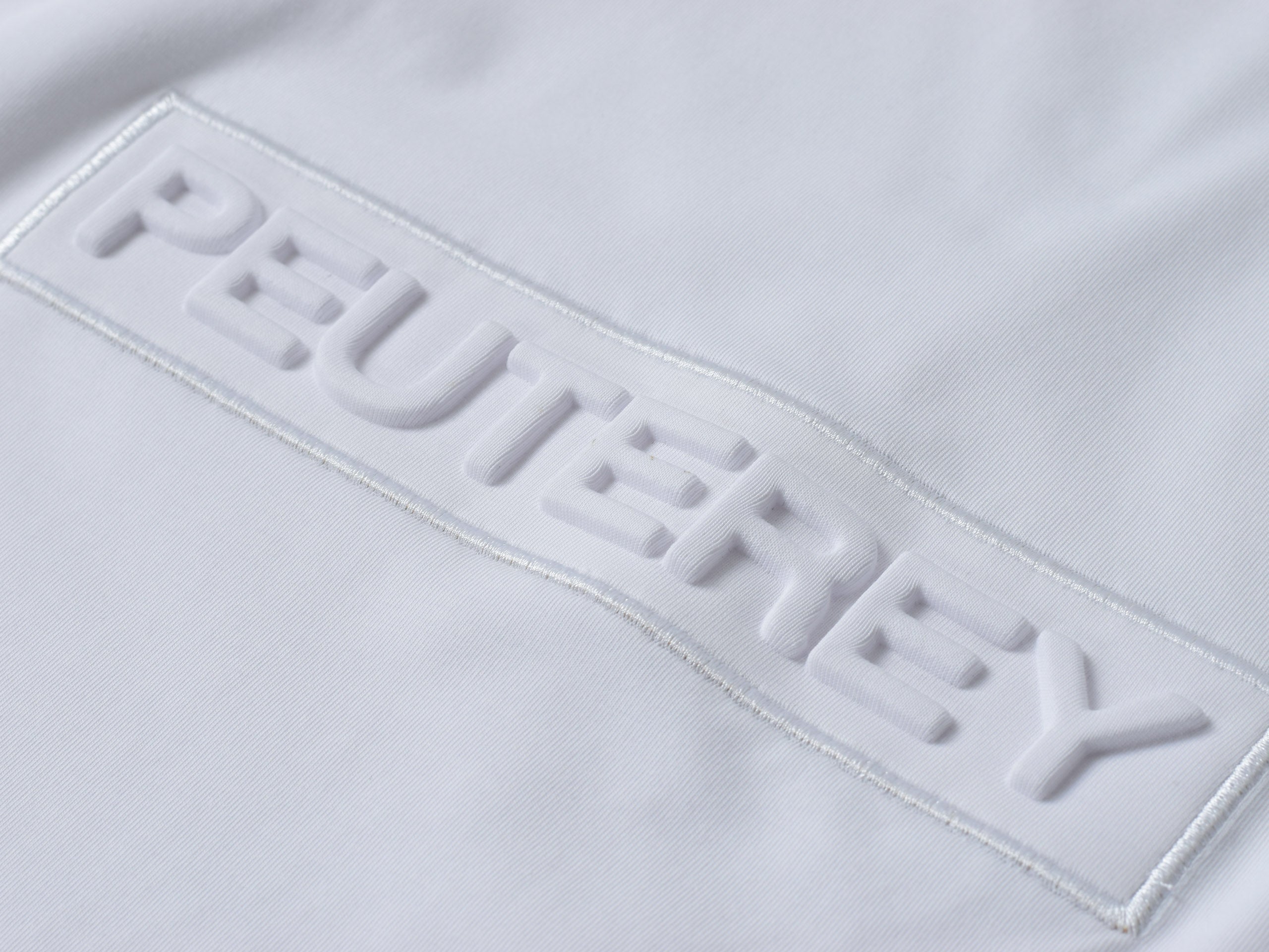 Peuterey Biały T-shirt z logo