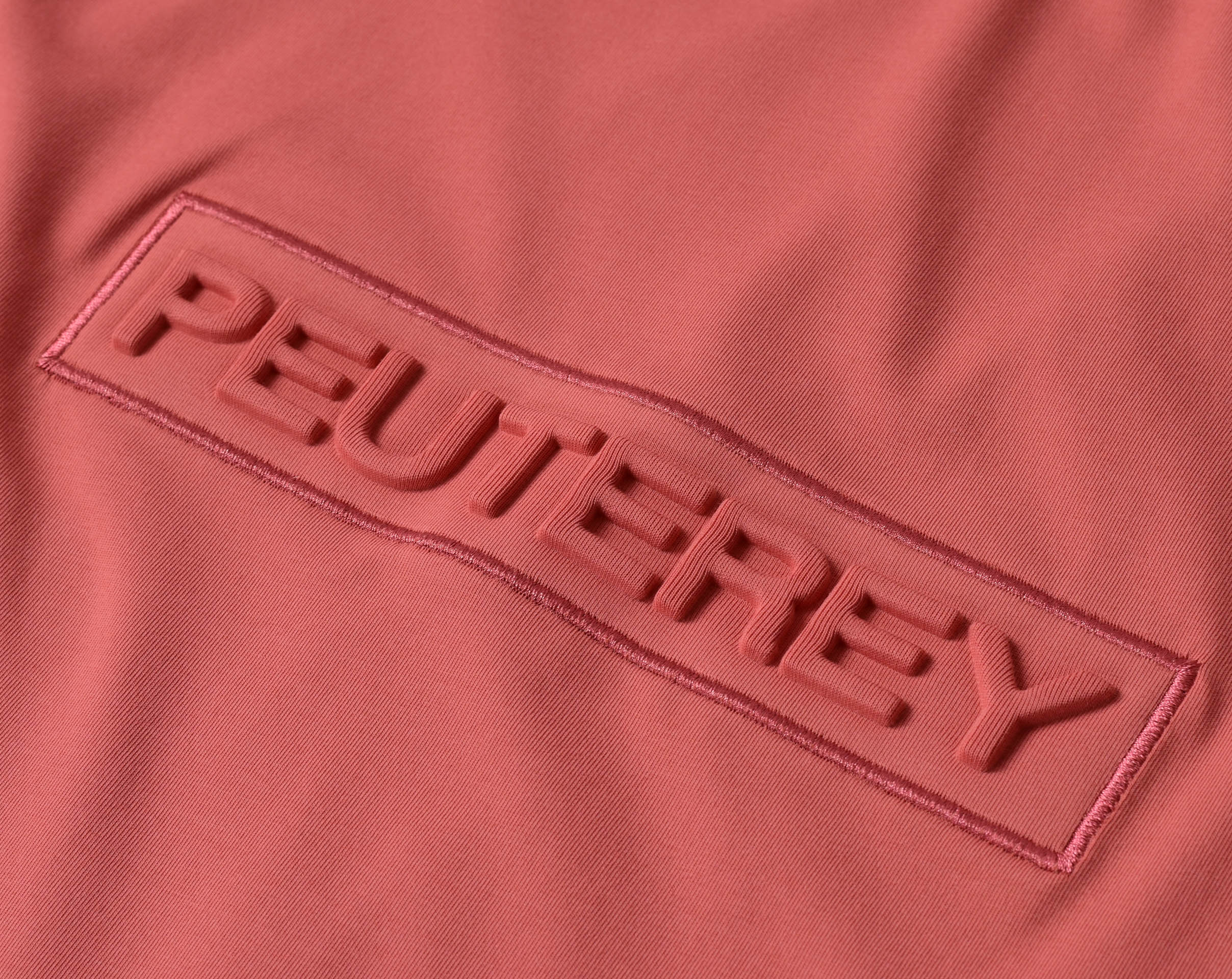 Peuterey Czerwony T-shirt z logo