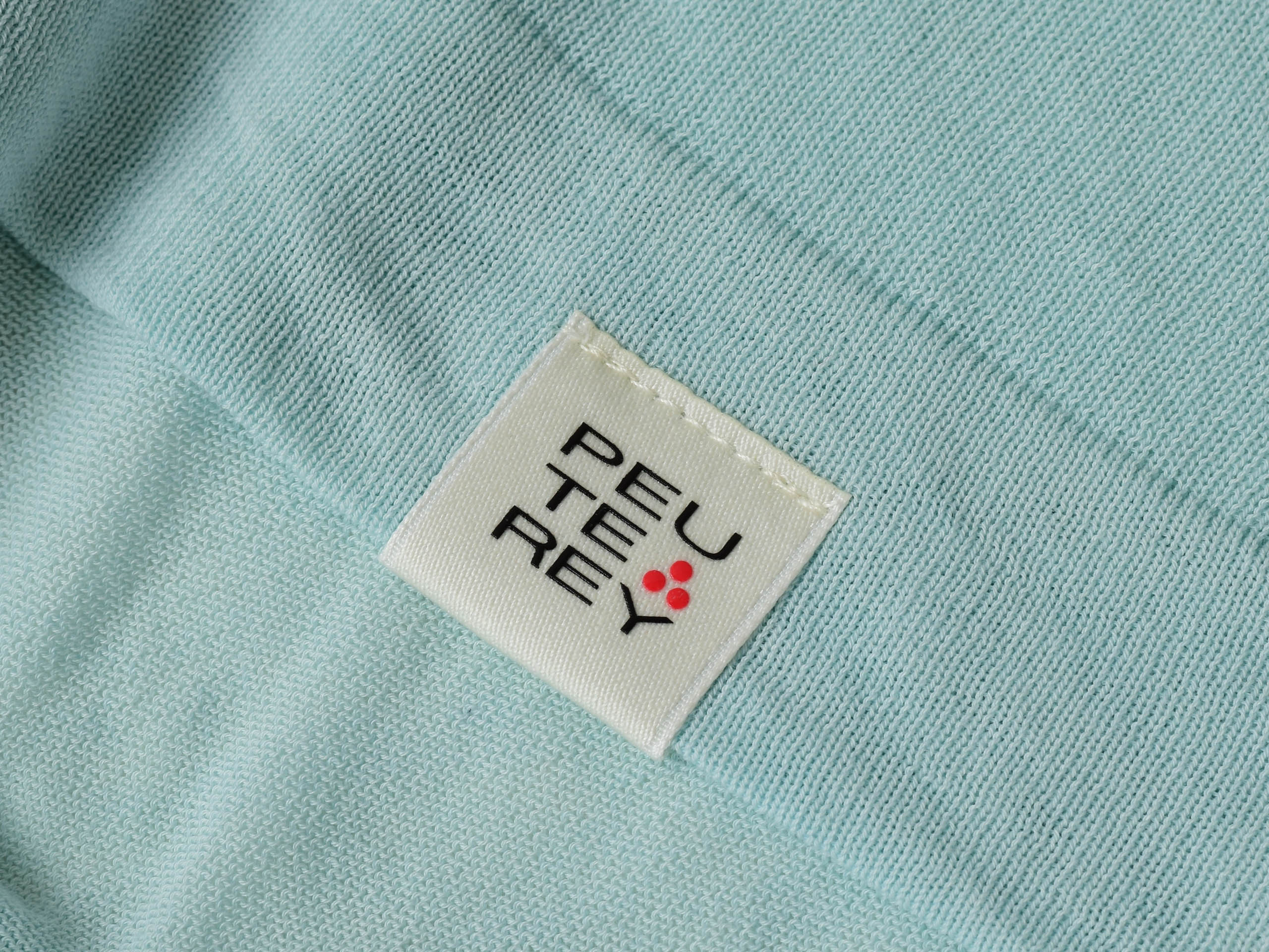 Peuterey niebieski T-shirt