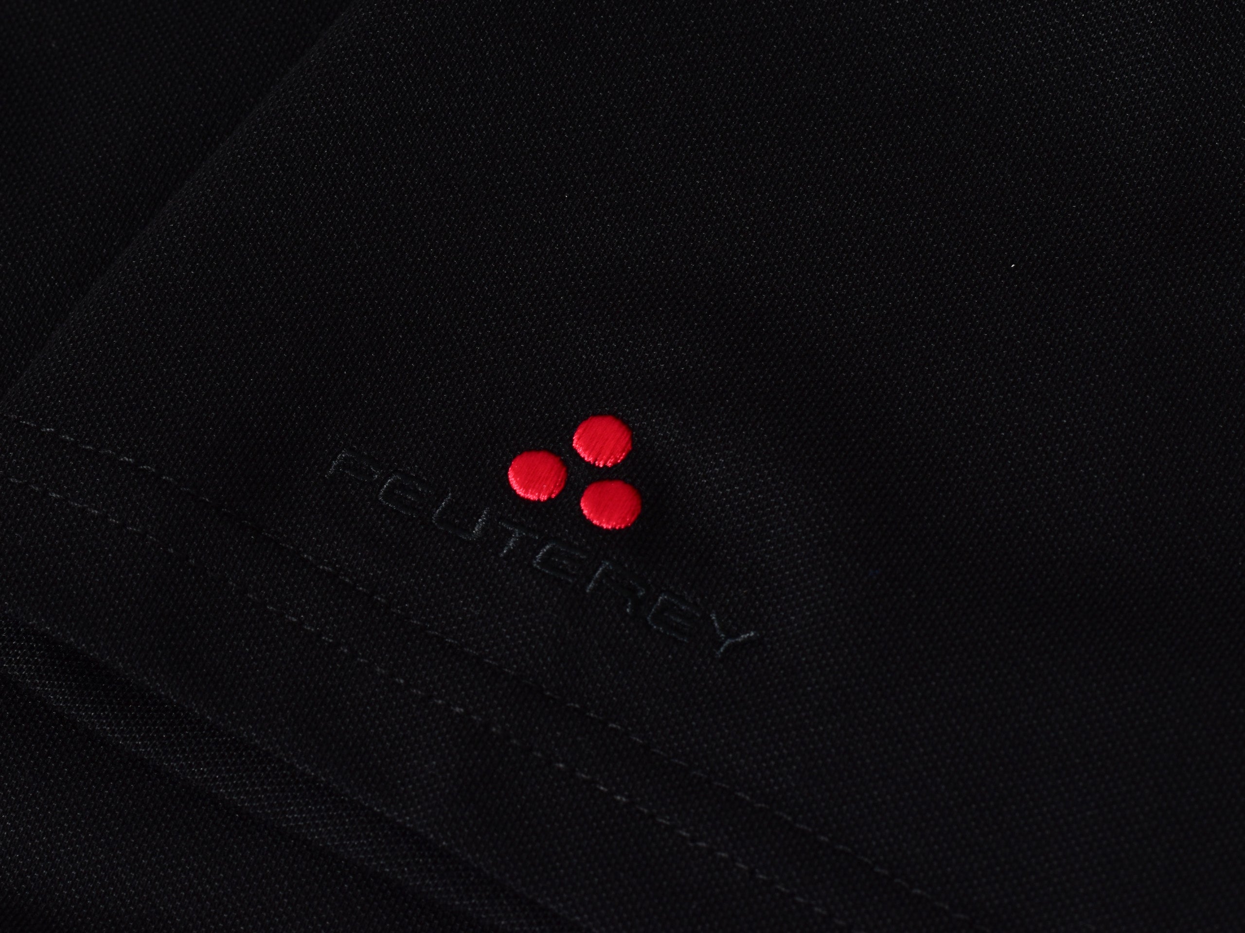 Peuterey czarny T-shirt z logo