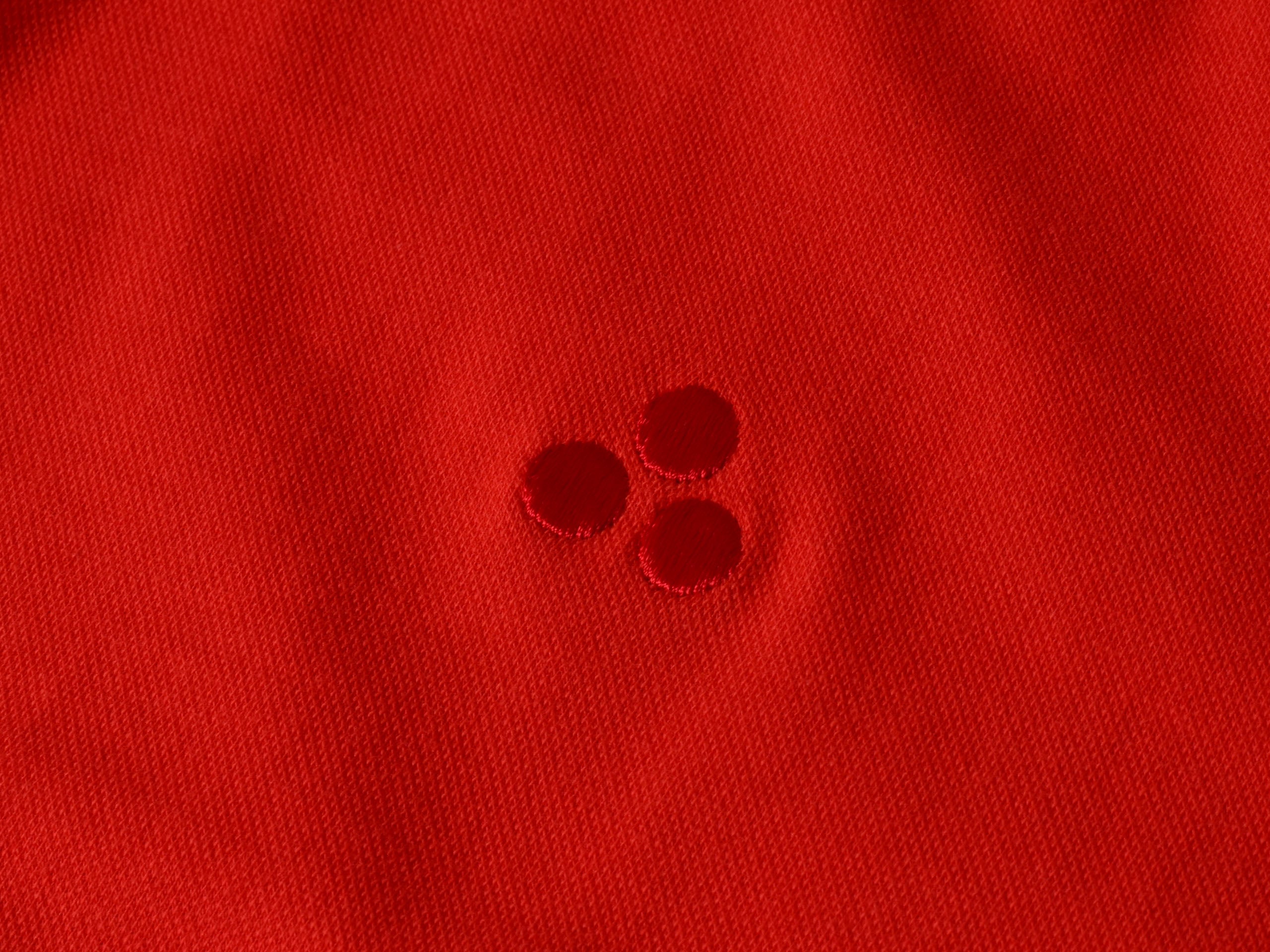 Peuterey czerwone polo z logo