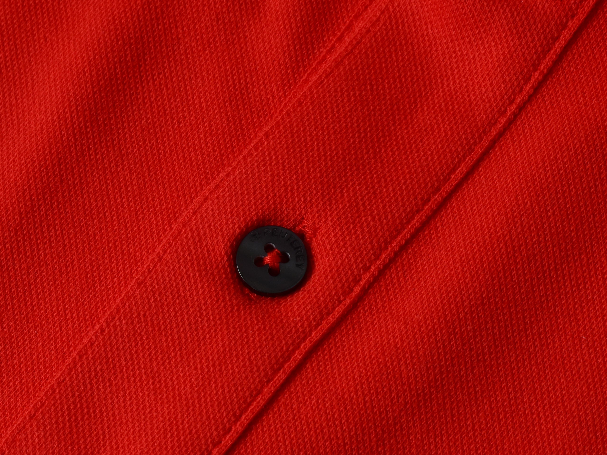 Peuterey czerwone polo z logo