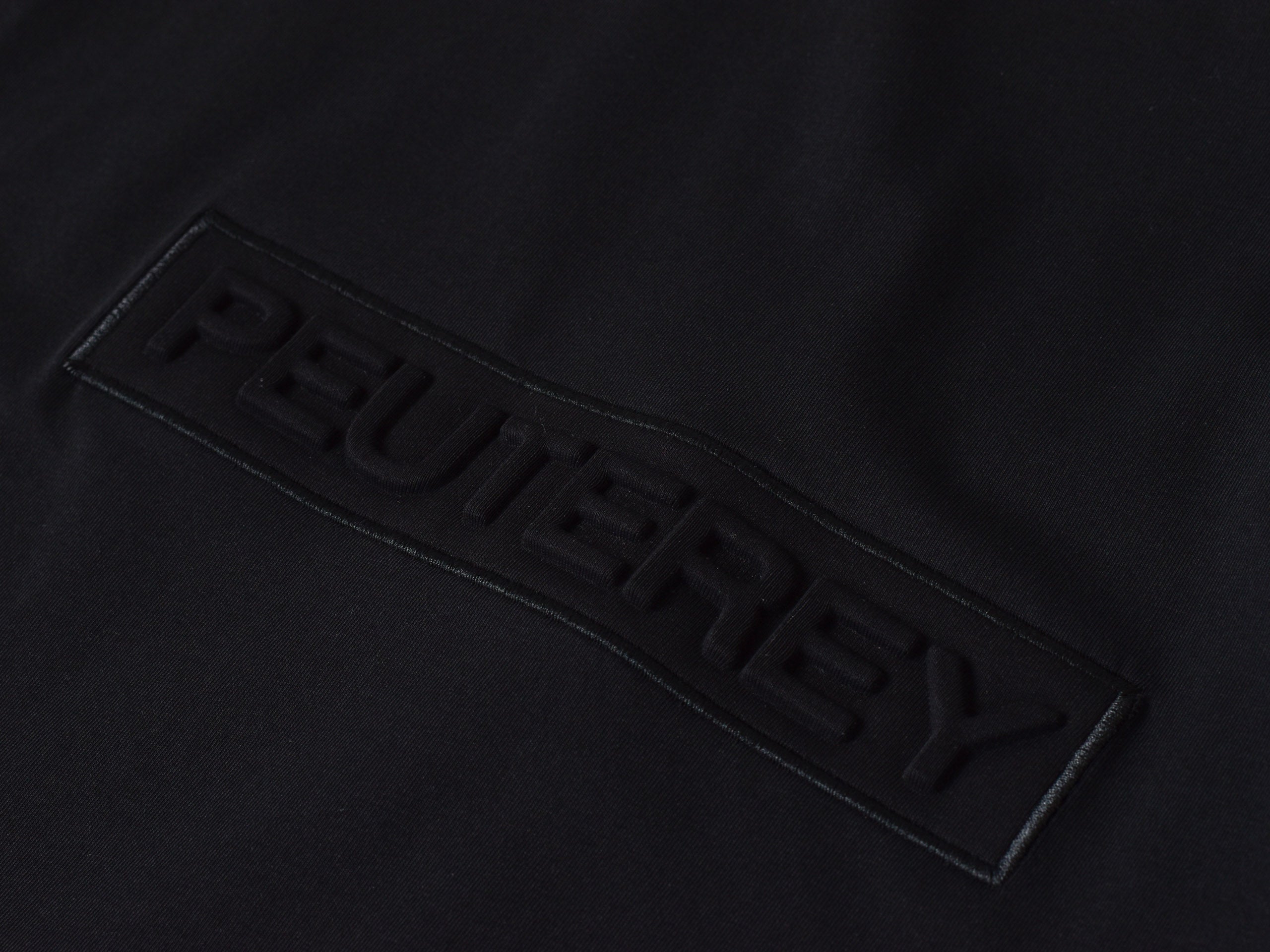 Peuterey Czarny T-shirt z logo