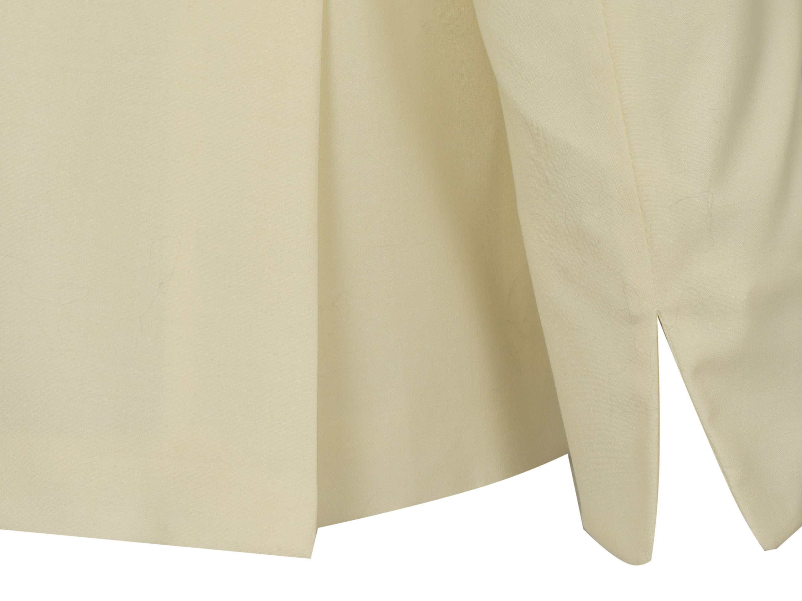 Ungaro kremowa marynarka z zapięciem na zamek