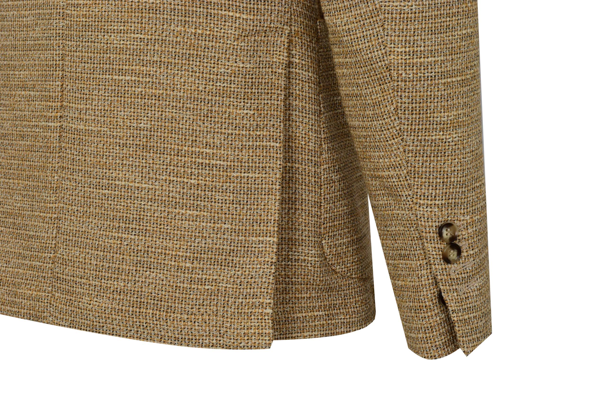 Ungaro beżowa marynarka z fakturą jersey