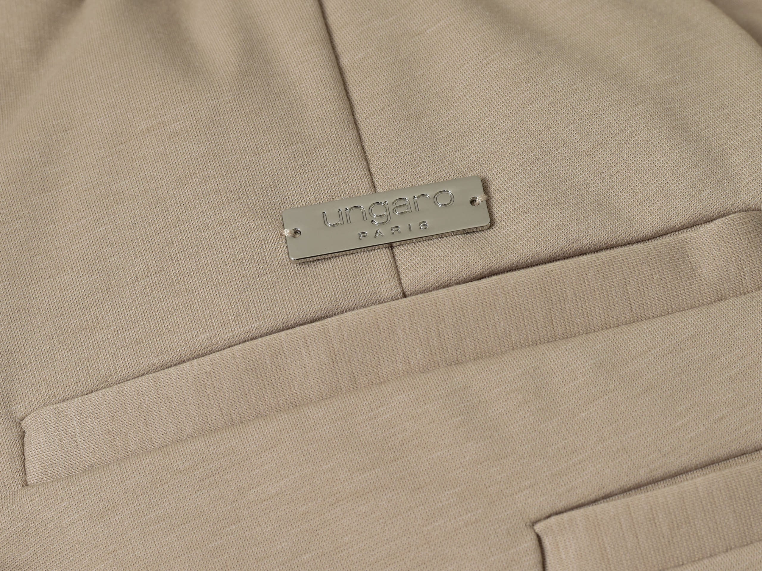 Ungaro beżowe eleganckie spodnie